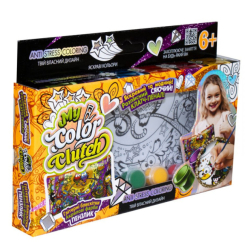 Наборы для творчества - Набор для творчества Danko toys My color Clutch Пенал-раскраска Две совы (CCL-01-06U)