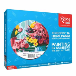 Товари для малювання - Картина за номерами Rosa Start Квіти у вазах 35 x 45 см (N00013572)