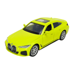 Автомоделі - Автомодель Автопром BMW I4 M50 жовта (4378/1)
