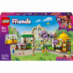 Конструкторы LEGO - Конструктор LEGO Friends Кофейня с растениями и цветочный магазин (42671)