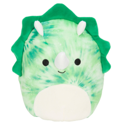 Мягкие животные - Мягкая игрушка Squishmallows Трицератопс Росио зеленый 20 см (SQJG21-7.5A-TR)