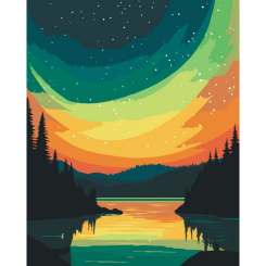 Товары для рисования - Картина по номерам Art Craft Ночной свет 40х50 см (11063-AC)