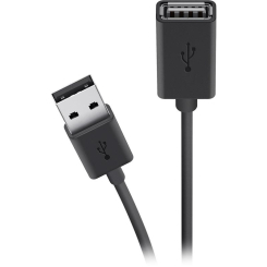 Павербанки - Кабель Belkin USB-A > USB-AF заряджання/синхронізації 4.8 м чорний (F3U153BT4.8M) Павербанки - Кабель Belkin USB-A > USB-AF заряджання/синхронізації 4.8 м чорний (F3U153BT4.8M)
