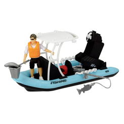 Транспорт і спецтехніка - Ігровий набір Dickie Toys Playlife Рибальський човен (3833004)
