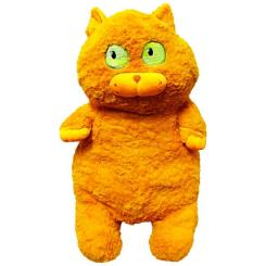 Мягкие животные - Мягкая игрушка Shantou Jinxing Толстый кот рыжий 60 см (K15215/1)
