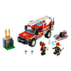Конструктори LEGO - Конструктор LEGO City Вантажівка начальника пожежної частини (60231)
