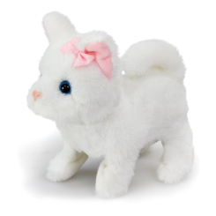 Мягкие животные - Интерактивная игрушка Addo Pitter patter pets Котенок белый (315-11124-B/2)