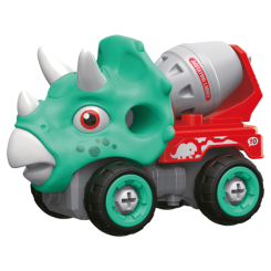 Конструктори з унікальними деталями - Конструктор Otamanko Трицератопс бетонозмішувач Блакитний/червоний (5320301)