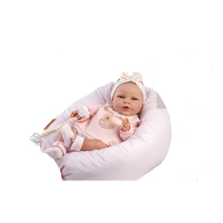 Пупси - Пупс Reborn Munecas De Cuna рожевий одяг 45 см (8436587142246) Пупси - Пупс Reborn Munecas De Cuna рожевий одяг 45 см (8436587142246)