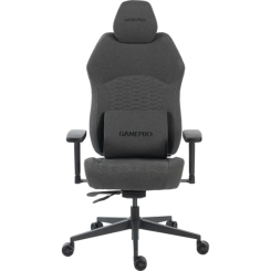 Меблі для геймерів - Ігрове крісло GamePro Dark grey fabric (GC760DG)