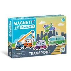 Развивающие игрушки - Магниты DoDo Транспорт 15 штук (200260)