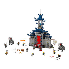 Конструктори LEGO - Конструктор LEGO NINJAGO Храм Останньої великої зброї 1403 деталі (70617)