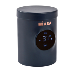 Принадлежности для кормления - ​Подогреватель бутылок Beaba Milk Nomad портативный синий (911742)