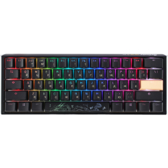 Игровая периферия - Клавиатура Ducky One 3 Mini Cherry MX Red RGB Black UA механическая (DKON2161ST-RUAPXCLAWSC1)