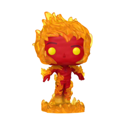 Фигурки персонажей - Игровая фигурка Funko Pop Фантастическая 4: Первые шаги Человек-факел (83586)
