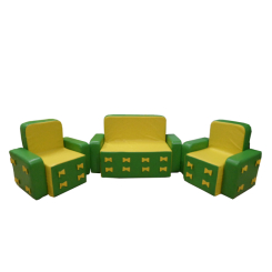 Дитячі меблі - Набір меблів Tia-Sport Бантик зелено-жовтий (sm-0403) (803)