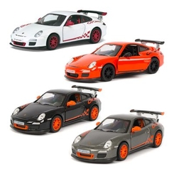 Колекційні автомоделі - Іграшка машинка металева інерційна Porsche 911 GT3 RS Kinsmart (KT5352W)