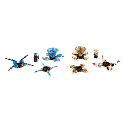 Конструкторы LEGO - Конструктор LEGO Ninjago Спин-джитсу Ния и Ву (70663)