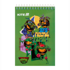 Канцтовари - Блокнот Kite Ninja Turtles A6 (NT25-196)