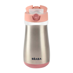 Товари для догляду - Термопоїльник Beaba Металевий рожевий (913522)