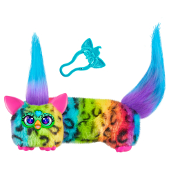 Персонажі мультфільмів - Інтерактивна іграшка Furby DJ Furblets Rain Bow (G1777/G1783)