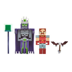 Фигурки персонажей - Набор фигурок Minecraft Dungeons Безымянный и Хэл (GND37/GND39)