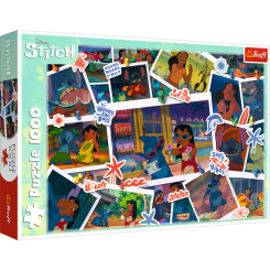 Пазли - Пазл Trefl Stitch Солодкі спогади 1000 елементів (10882)