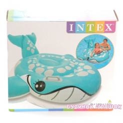 Для пляжу і плавання - Іграшка надувна Intex Синій кит (57527)