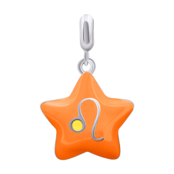 Ювелірні прикраси - Кулон UmaUmi Zodiac Лев з помаранчевою та жовтою емаллю (2210000006591) Ювелірні прикраси - Кулон UmaUmi Zodiac Лев з помаранчевою та жовтою емаллю (2210000006591)