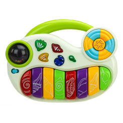Развивающие игрушки - ​Музыкальная игрушка Shantou Jinxing Орган зеленый (503-10/2)
