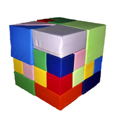 Игровые комплексы, качели, горки - Мягкий конструктор Tia-Sport Кубик Рубика 28 элементов (sm-0411) (772)