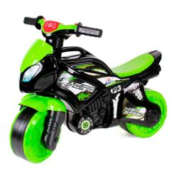Беговелы - Мотоцикл Technok High speed зеленый (5774)