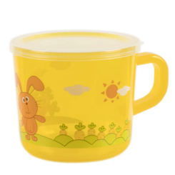 Товари для догляду - ​Чашка дитяча Baby Team 200 мл жовта (6007/2)