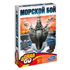 Настільні ігри - Настільна гра Hasbro Gaming Grab and Go Морський бій (B0995)