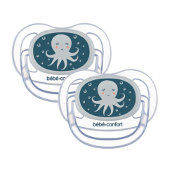 Пустышки и ниблеры - Пустышка Bebe Confort Physio Air Dummy Phospho Bblue Octopus (3104201940)