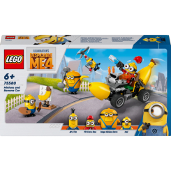 Конструкторы LEGO - Конструктор LEGO Despicable Me Миньоны и банановый автомобиль (75580)