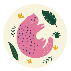 Товари для малювання - Картина за номерами Brushme Рожевий мур (RC0002M)