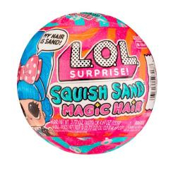 Ляльки - Ігровий набір LOL Surprise Squish Sand Чарівні зачіски (593188) Ляльки - Ігровий набір LOL Surprise Squish Sand Чарівні зачіски (593188)