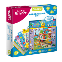 Настольные игры - ​Настольная игра Kiddi Smart Викторина Окружающий мир (157-A-002-UA)