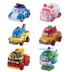 Трансформери - Ігровий набір Robocar Poli Міні рятівники-трансформери делюкс (ZR-915)