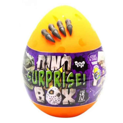 Научные игры, фокусы и опыты - Набор-сюрприз Danko toys Dino Surprise box оранжевый (DSB-01-01U(O))