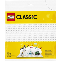 Конструкторы LEGO - Конструктор LEGO Classic Белая базовая пластина (11010)