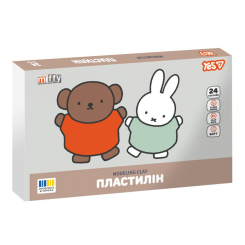 Наборы для лепки - Пластилин Yes Miffy 24 цвета (540722)