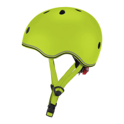 Защитное снаряжение - Защитный шлем Globber Evo light зеленый с фонариком 45-51 см (506-106)