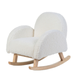 Крісла-качалки - Крісло-гойдалка Childhome Teddy white (RCKTOW)