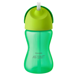 Товары по уходу - Поильник Avent с трубочкой-непроливайкой зеленый (SCF798/01)