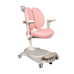 Детская мебель - Детское эргономичное кресло с подлокотниками и подставкой для ног Cubby Arnica Pink (1752307548)