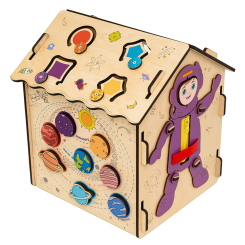 Развивающие игрушки - Развивающая игрушка Good Play Бизидомик Космос (BB-002) Развивающие игрушки - Развивающая игрушка Good Play Бизидомик Космос (BB-002)