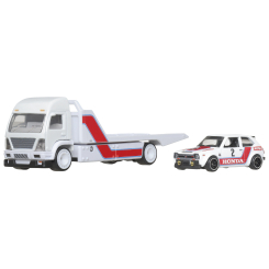 Автомоделі - Набір автомоделей Hot Wheels Car culture Team Transport Aeuro Lift і 73 Honda Civic Custom (FLF56/JBM36)