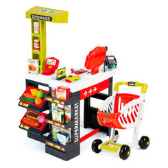 Наборы профессий - Игровой набор Супермаркет с тележкой продуктами и аксессуарами Smoby (350210)